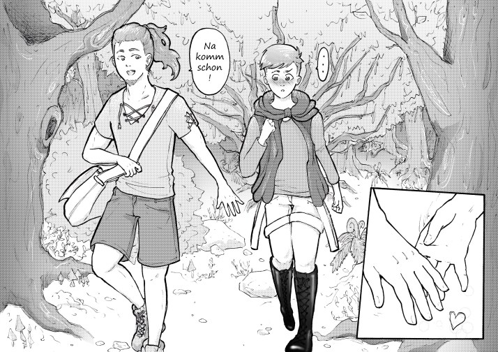 Keito und Tomoaki Hände DE