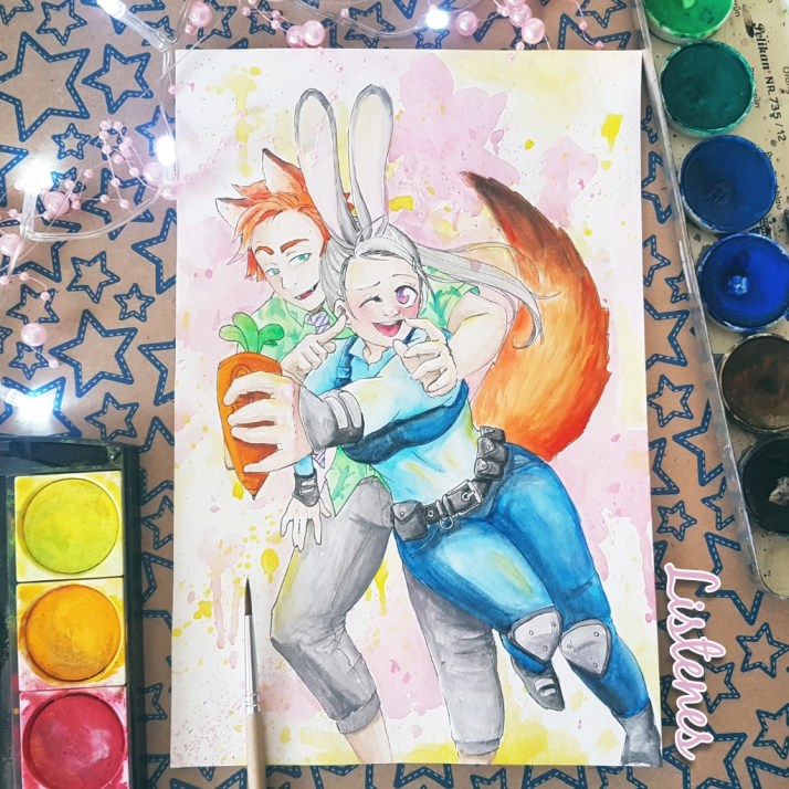 Judy und Nick - Entwicklungsprozess 04